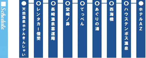行程表