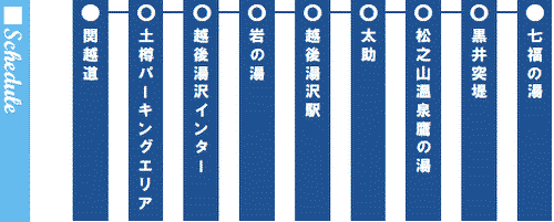 行程表