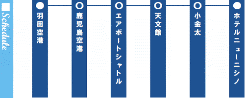 行程表