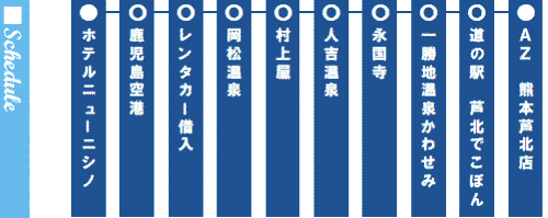 行程表