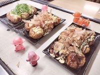 今日もたこ焼き