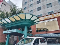 駅前の立ち寄り温泉