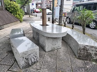 ポケットパークで休憩