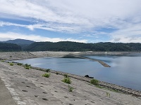 海を眺めながらのランチ