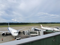 たくさんの見送り客