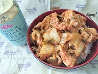 キムチ豚丼得盛