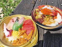 海鮮丼だ