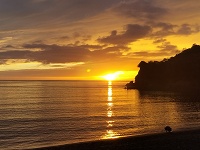 夕暮れ