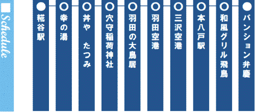 行程表